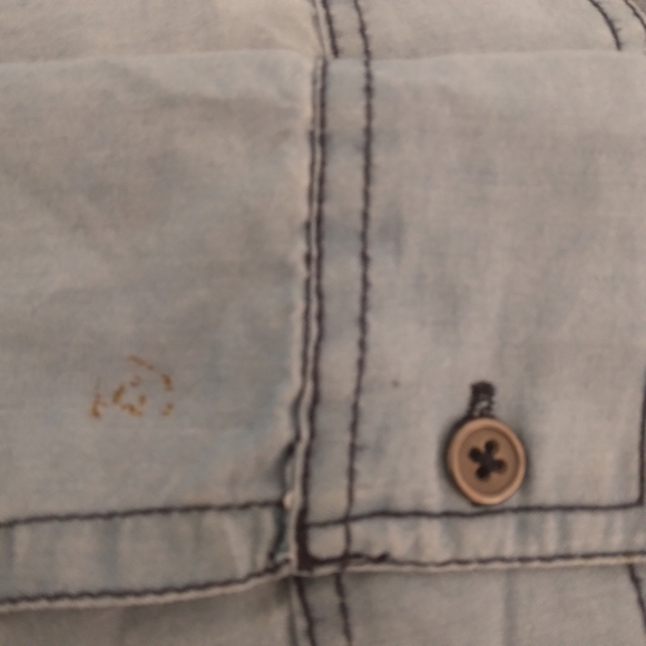 3X Chambray Duster with Belt Lightweight - Picture 12 of 12